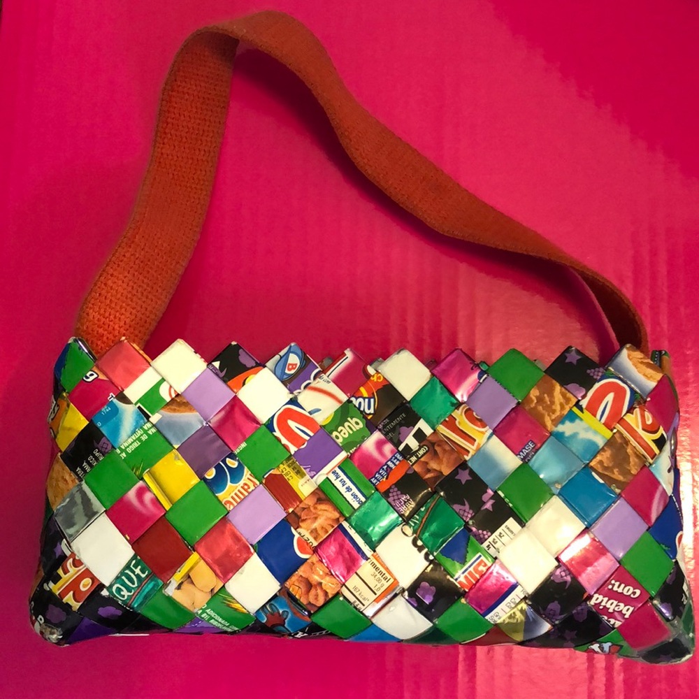 Vintage One of a Kind Mini Handmade Handbag